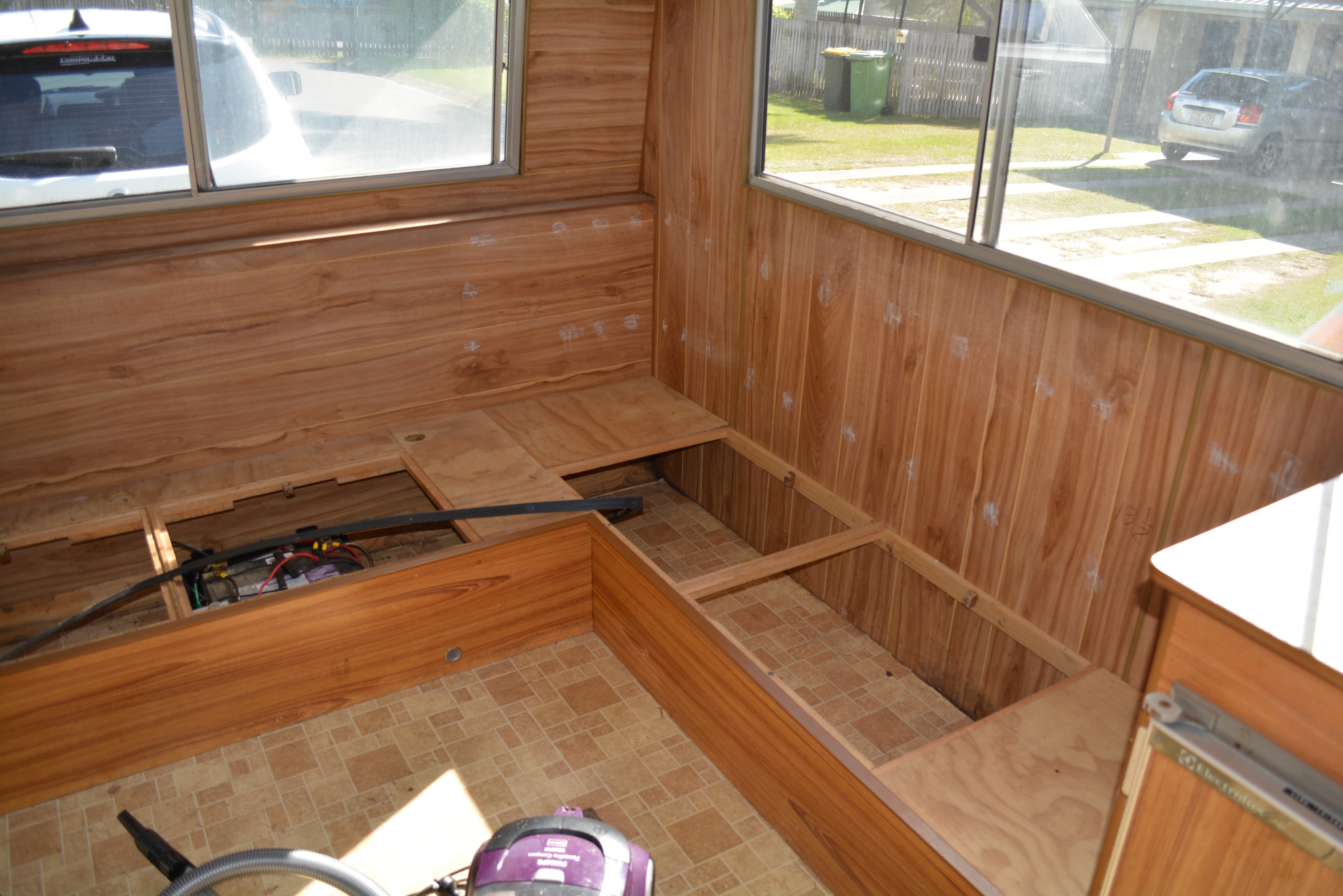 DIY Caravan Renovation Stripping and Demolishing Woody World Packer