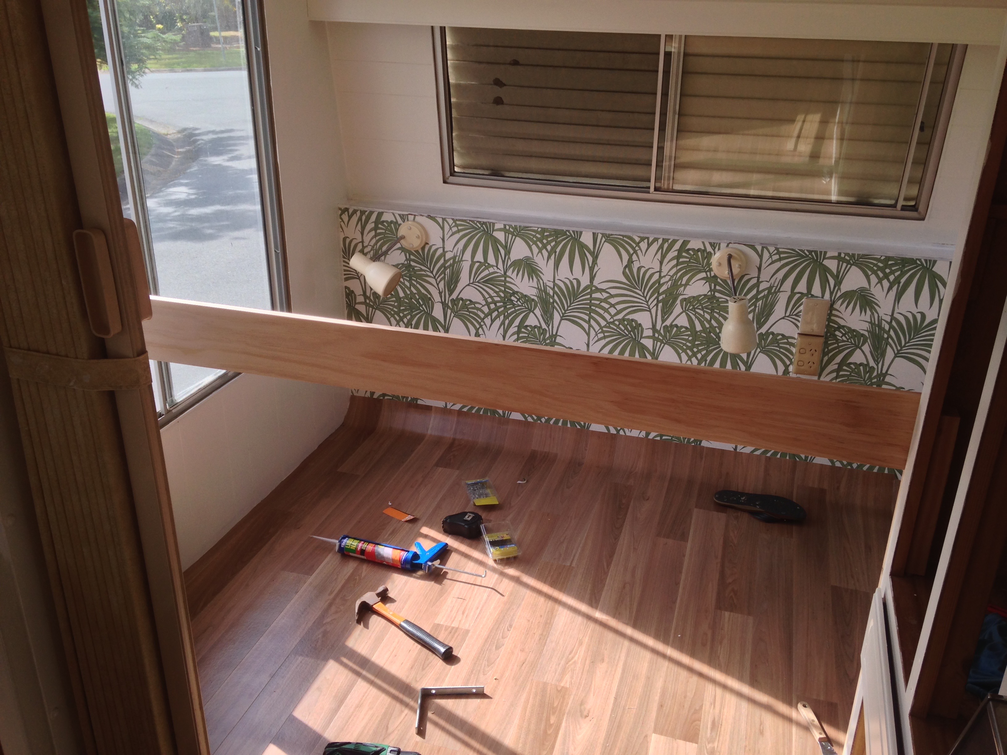 DIY Caravan Renovation Bunk Bed Construction Woody World Packer