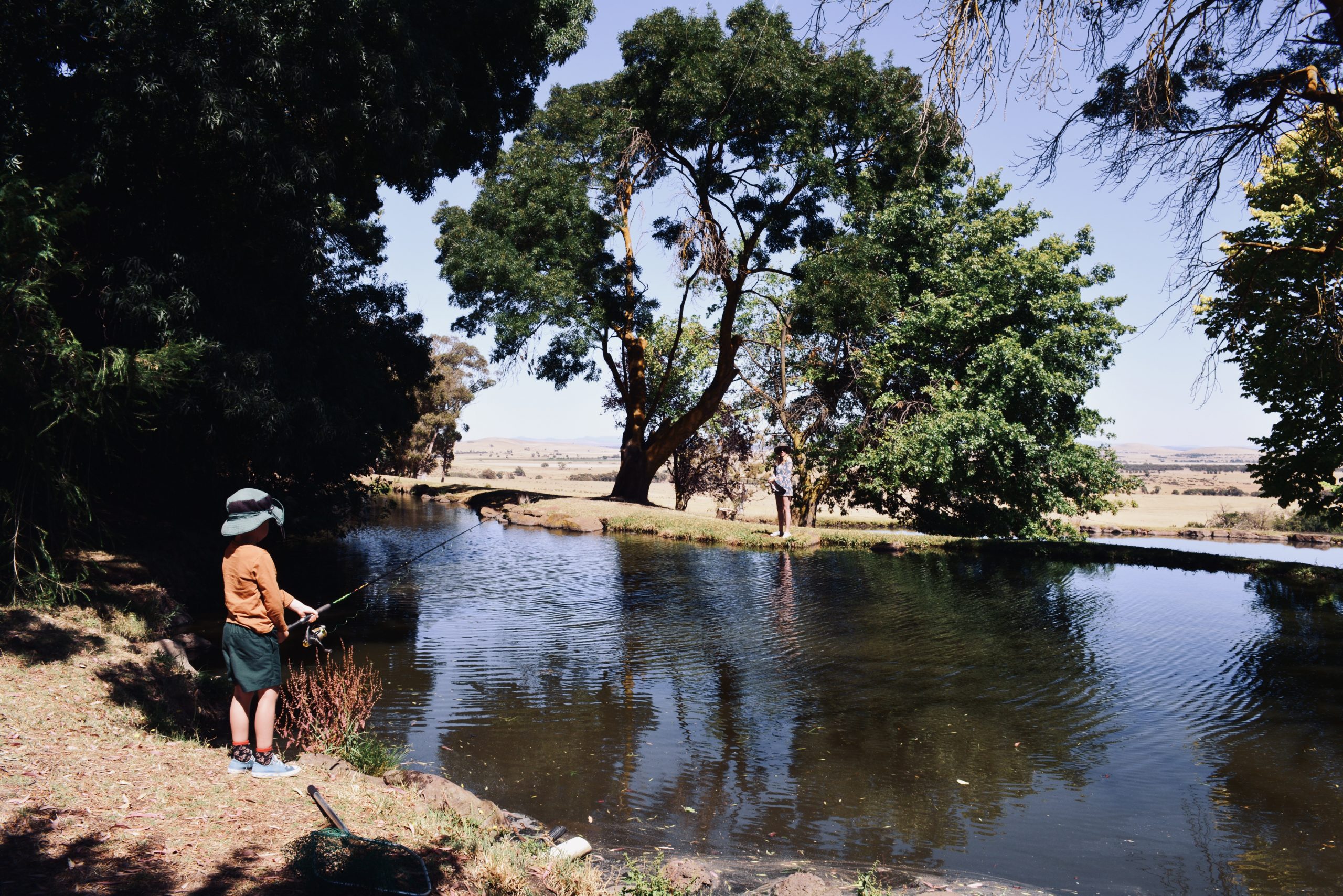 Tuki Trout Farm near Ballarat Woody World Packer
